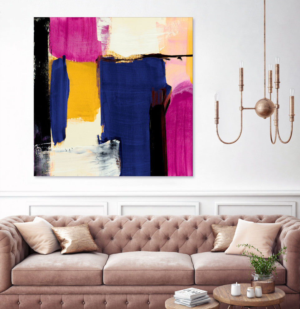 Spontaneous - 72 x 72 by Lanie Loreth