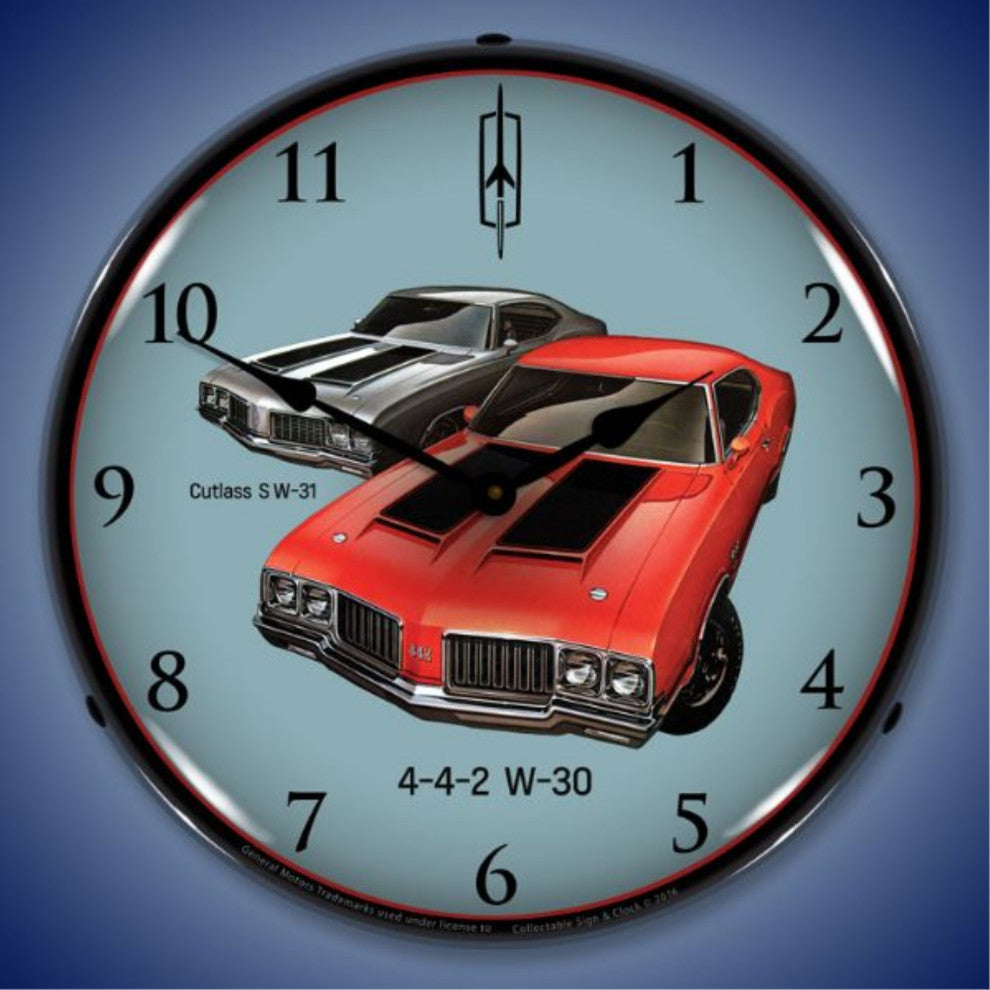 GM1701719 1970 442 W-30 and W-31 Clock
