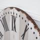 Belton Beige And White 42" Round Wall Clock