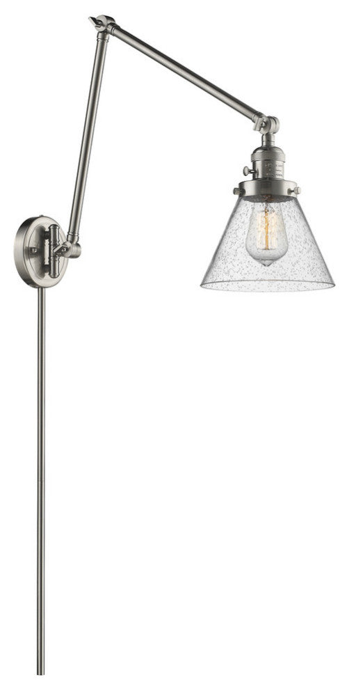 Innovations Lighting 238-Sn-G44-Led 1 Light Dimmable Led Swing Arm