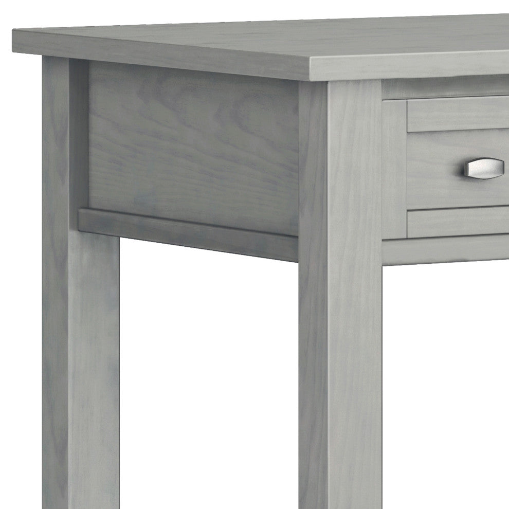 Warm Shaker SOLID WOOD Desk, Fog Grey