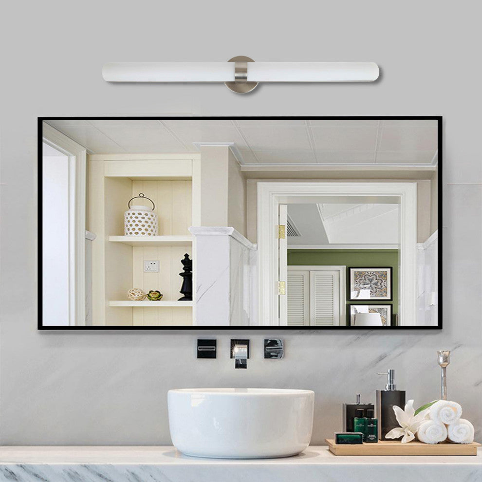 NBWL1025LED - 34 inch LED Vanity lamp with Clear Diamond Acrylic Shade