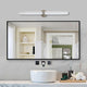 NBWL1025LED - 34 inch LED Vanity lamp with Clear Diamond Acrylic Shade