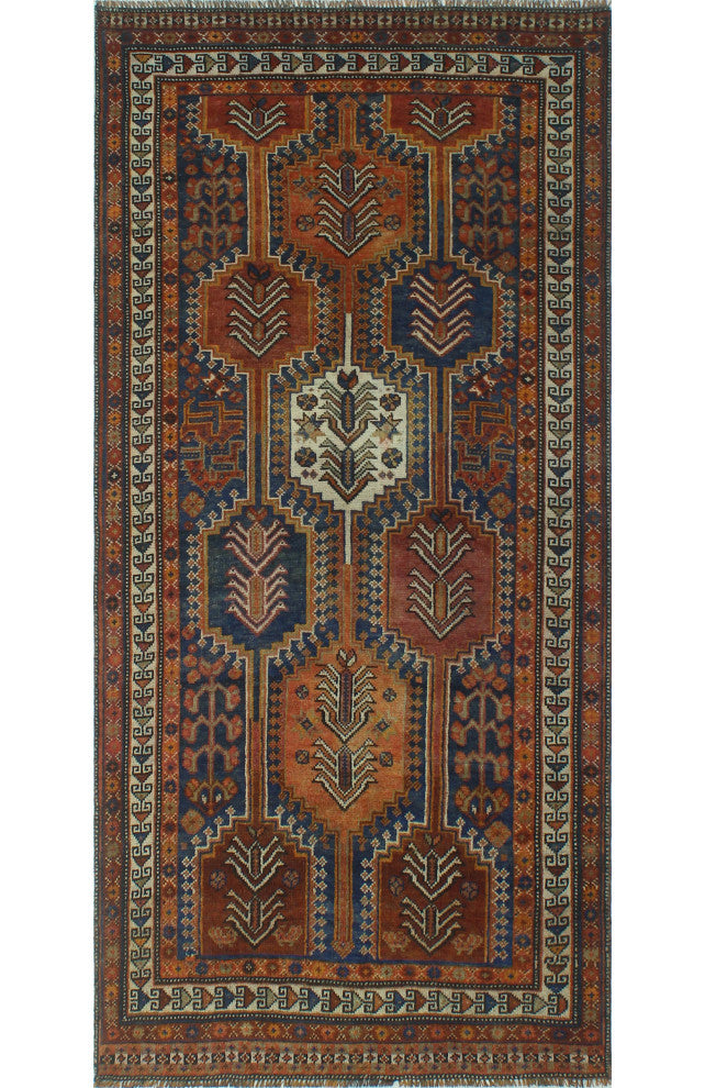 Semi-Antique Cenith Rust Runner