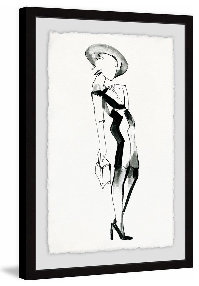 "Sophisticated Lady" Framed Painting Print, 24"x36"