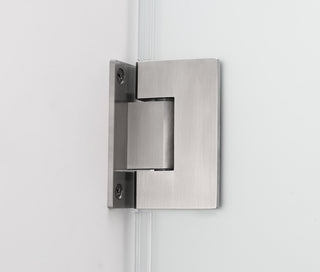 Belmore GS 68.25"-69.25"x72" Frameless Hinged Shower Door