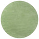 6' Round Spearmint Green Plain Indoor Area Rug