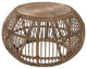 Trent Home Round Modern Wicker / Rattan Subalio Coffee Table in Espresso