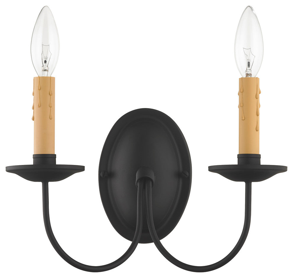 Heritage Wall Sconce, Black