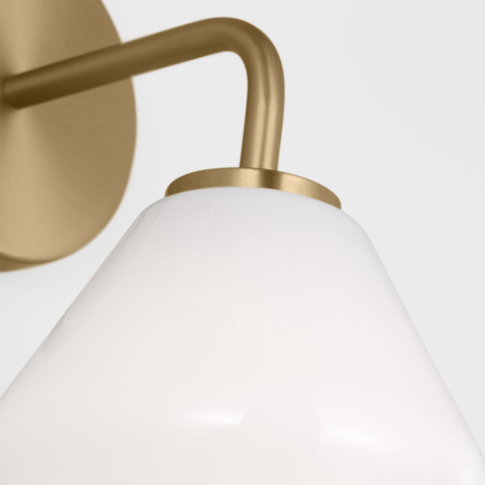 Generation Lighting 4002481 Jett 11" Tall Bathroom Sconce - Midnight Black