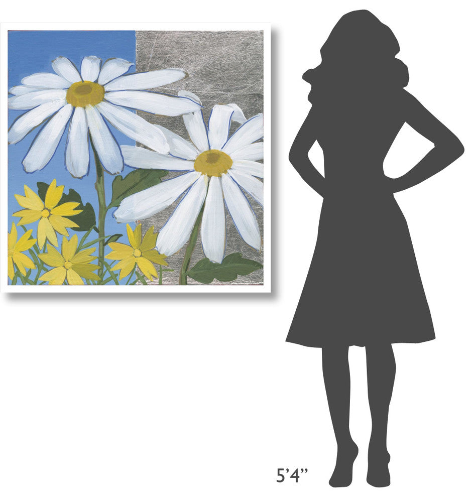 "Summer Garden II" Digital Paper Print by Kathrine Lovell, 38"x38"