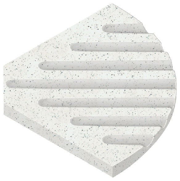 Transolid, Cabinet, Matrix White, 6"x6"x1"