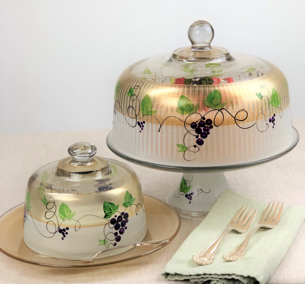 Grapes 'n Vines Cake Dome