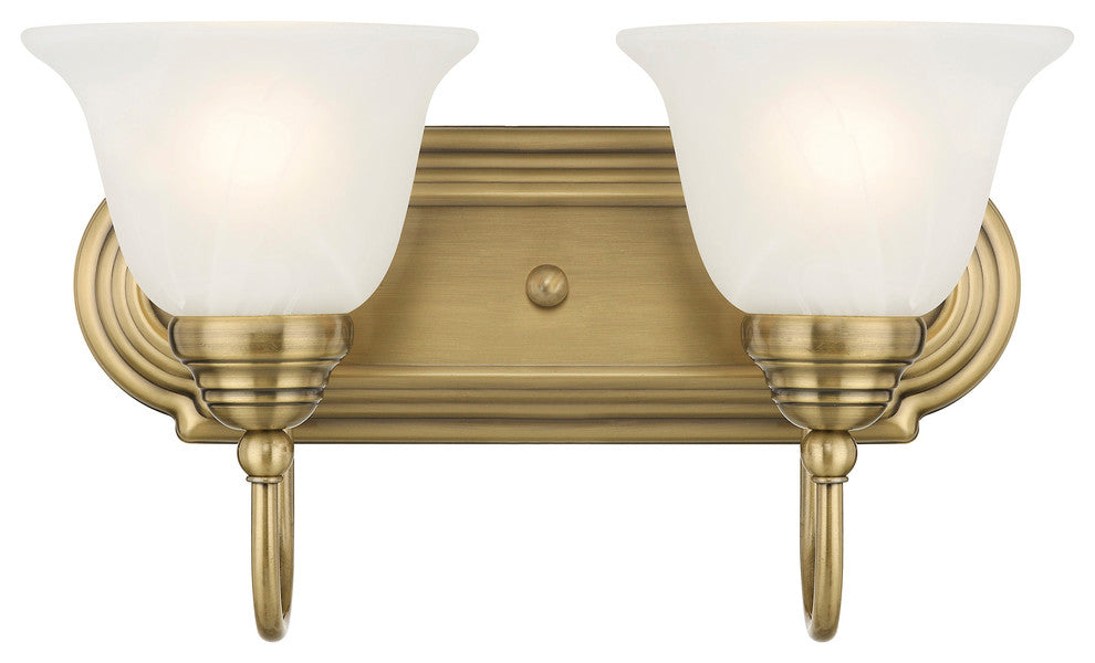 Belmont Bath Light, Antique Brass