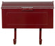 Mid Modern Nash Horizontal Mailbox, Wine