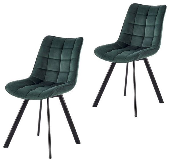 ALETA Dining Set, Lava Rock/White/Green