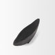 Piero Large Matte Black Metal Decorative Bowl