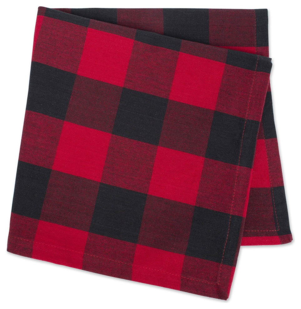 DII Red Buffalo Check Napkin (Set of 6)