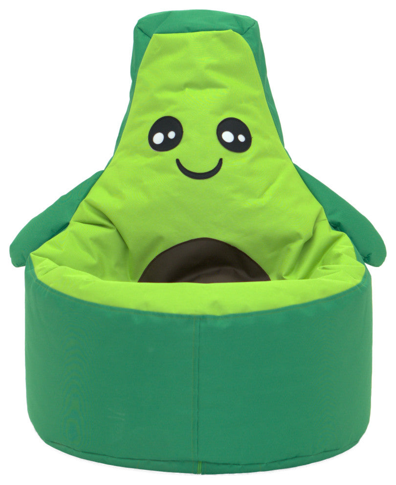 Kids Bean Bag Chair, Avocado