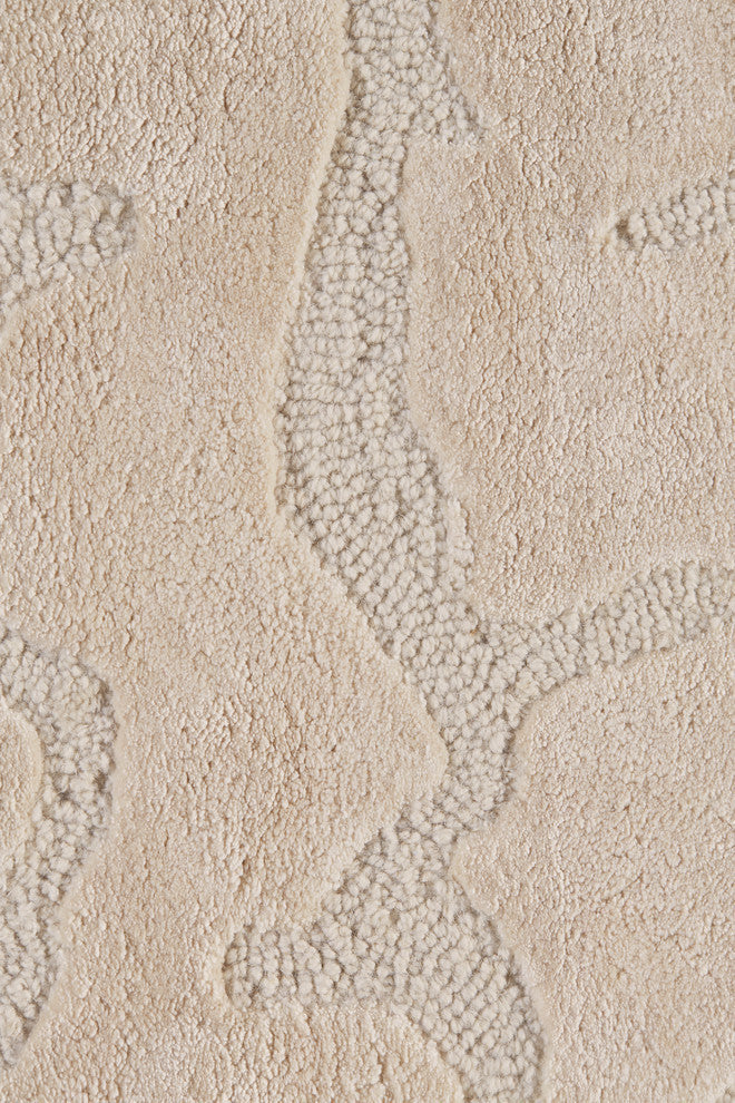 Weave & Wander Malawi Rug, Ivory, 2'x3'