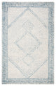 Safavieh Couture Abstract Collection, ABT345 Rug, Ivory/Blue, 8'x10'