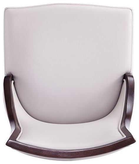Manhattan Comfort Grand Dining Chairs, Light Gray, 4-Piece