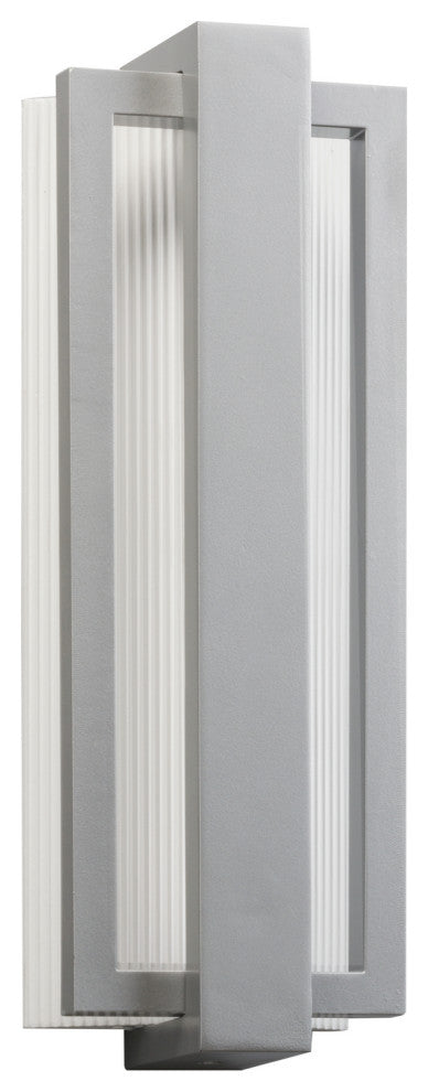 Kichler 49434PL LED Outdoor Wall Mount, Platinum Finish