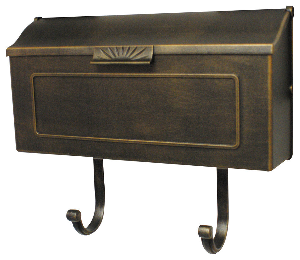 Horizon Horizontal Mailbox, Bronze