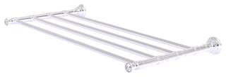 Carolina Crystal 24" Towel Shelf, Polished Chrome