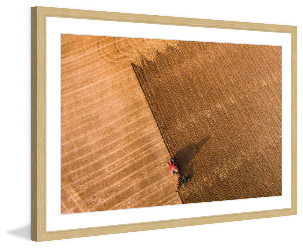 "Ready The Land" Framed Print by Karolis Janulis