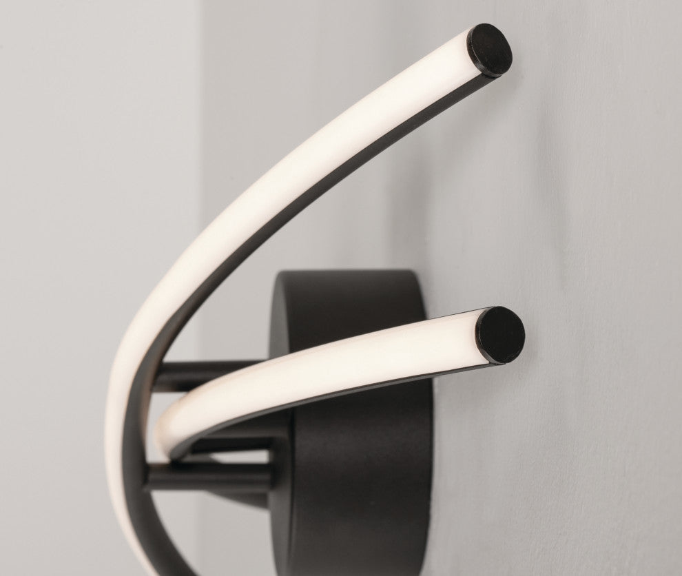 Lock 24" LED Vanity Light, Black