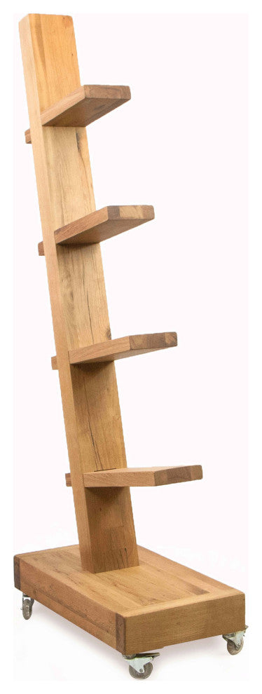 Solid Wood Bookshelf 49"x18"x85"