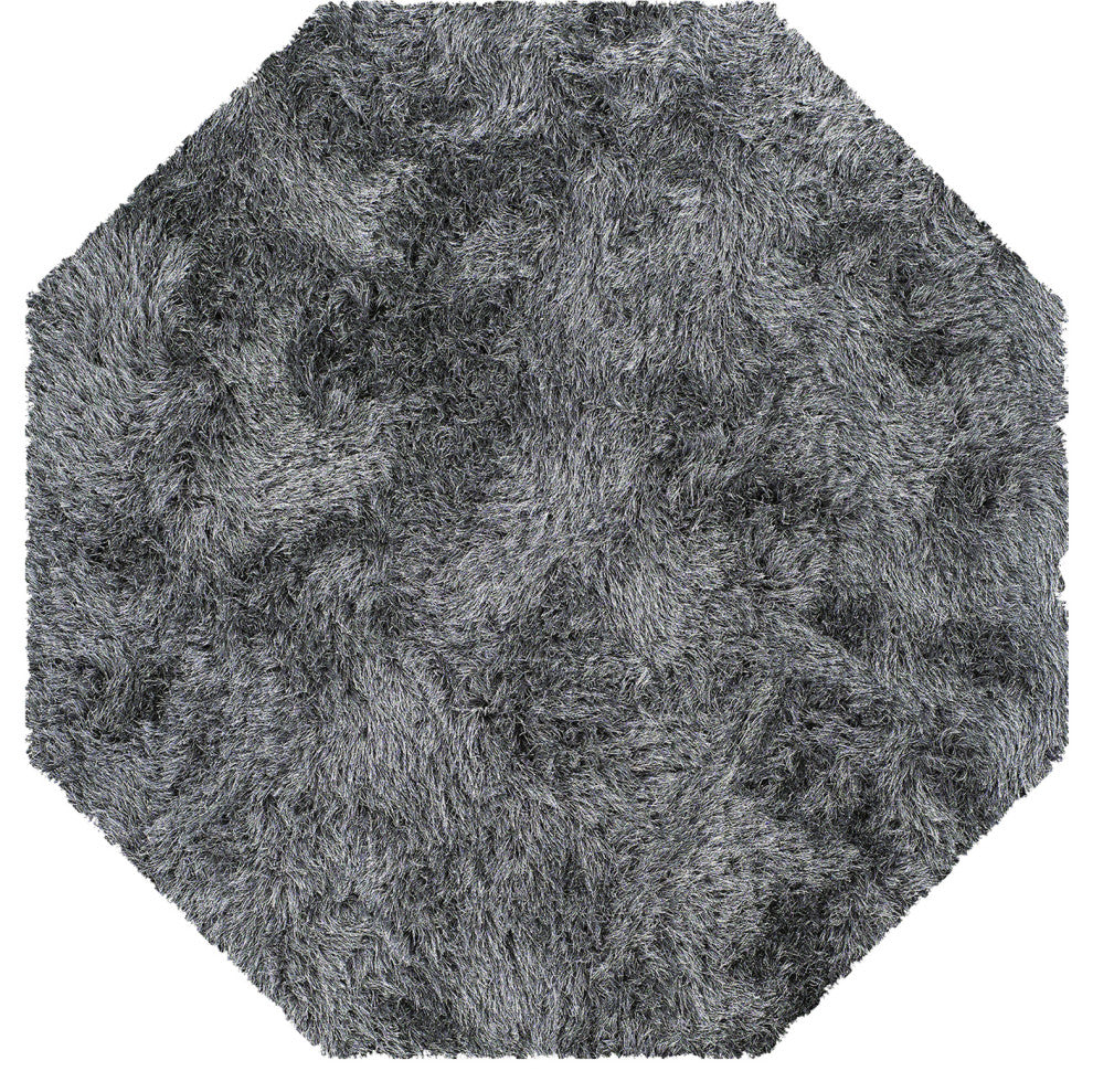 Dalyn Impact IA100 Pewter 10'x10' Octagon Rug