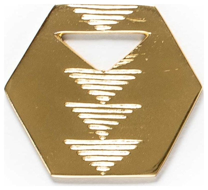 Zestt Mesa Bottle Opener, Brass