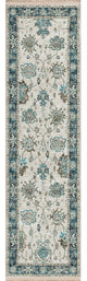 Indoor/Outdoor Marbella MB6 Flax Machine Washable 2'3" x 10' Runner Rug