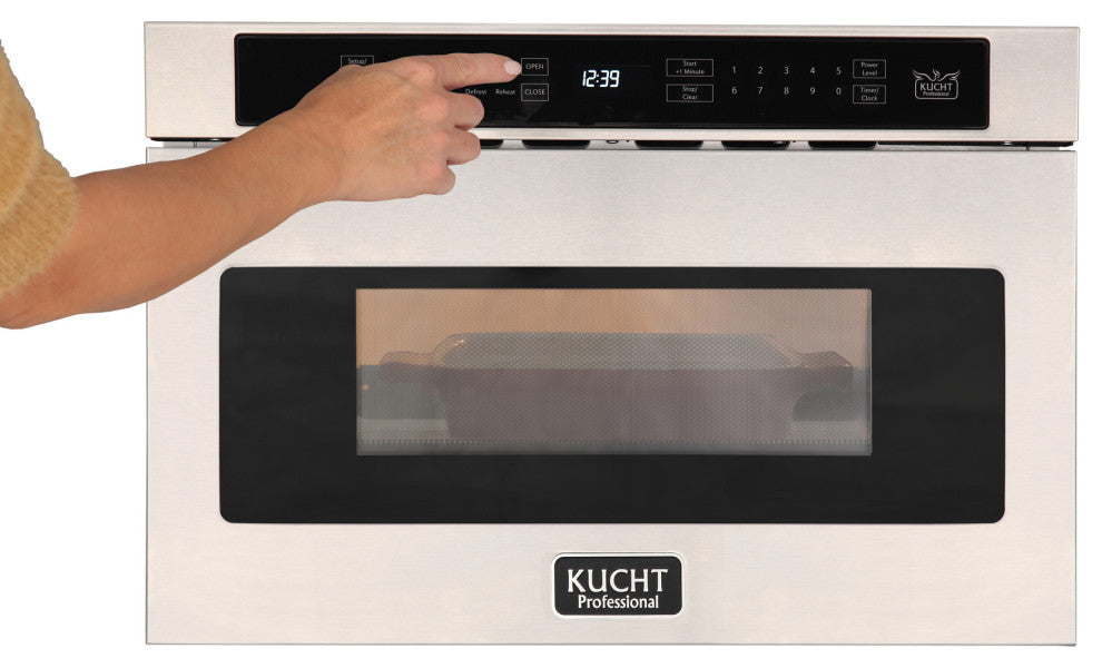 Kucht 24" 1.2 Cu. Ft. Built-in Microwave Drawer