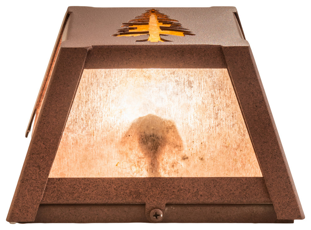 7 Wide Tall Pines Wall Sconce