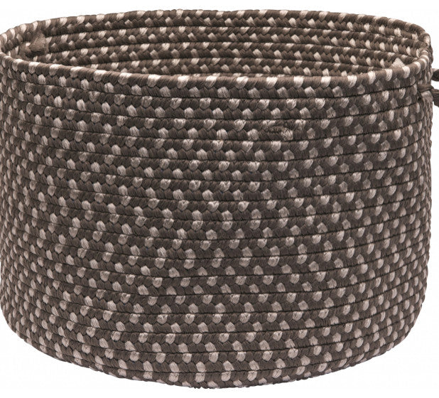 Colonial Mills Basket Tiburon Misted Gray Round