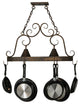 32"L Elana 2 Light Pot Rack