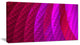 Layered Pink Psychedelic Design, Abstract Canvas Art Print, 40x20