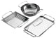 Permasteel Stainless Steel Grill Basket 3pc-Set