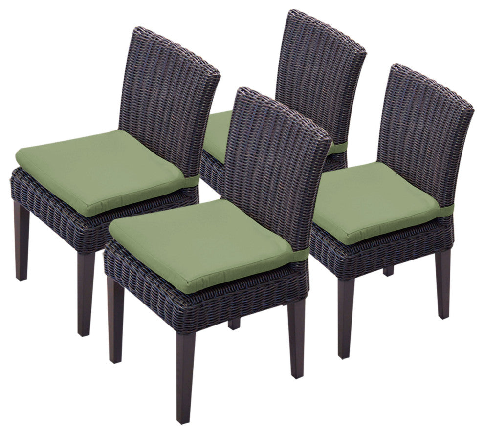 4 Venice Armless Dining Chairs