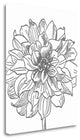 "Florette III" By Sabine Berg,Ready to Hang Giclee Print on Gallery Wrap Canvas