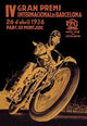 4Th International Barcelona Grand Prix- Fine Art Giclee Print 24" x 36"