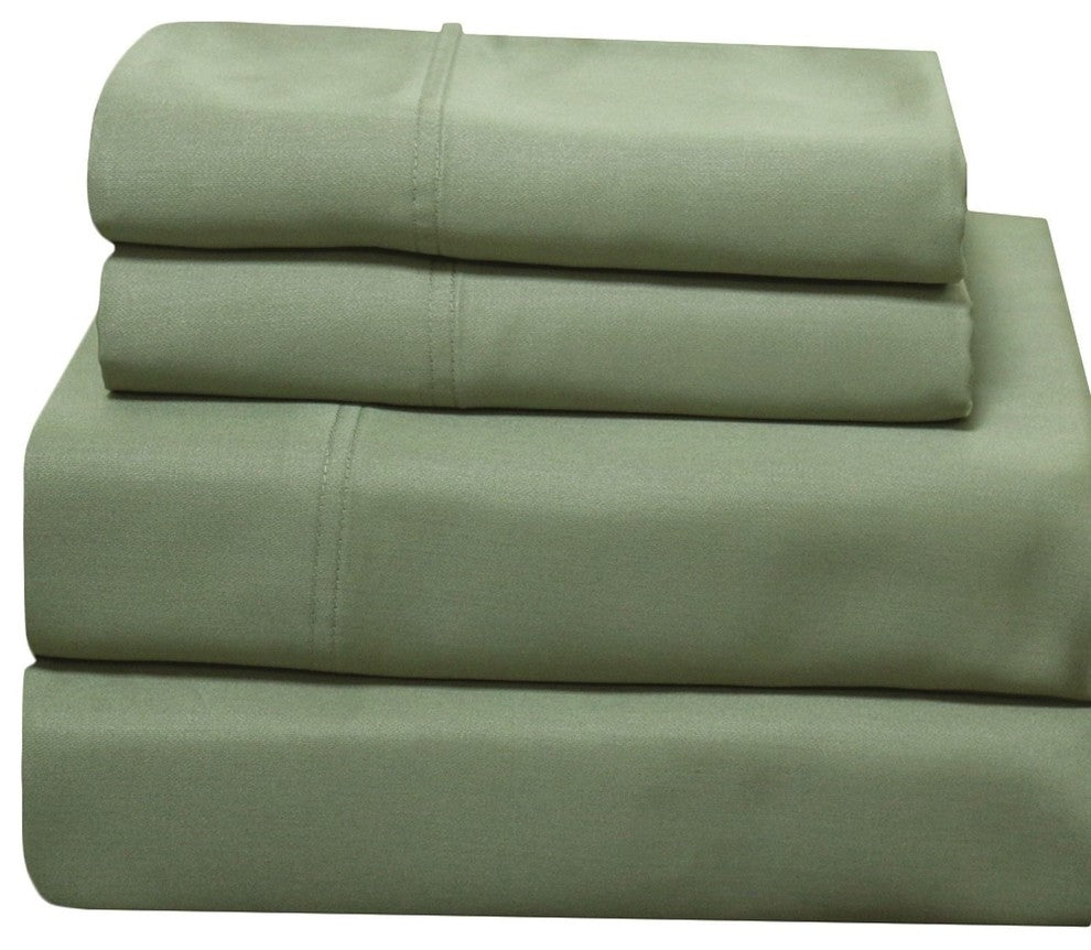 Silky Soft 100% Bamboo Sheet Set, 600 TC, Sage