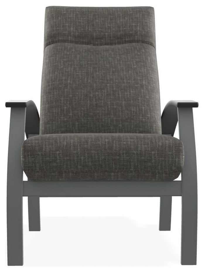 Belle Isle Cushion Outdoor Adjustable Back Chair, Hither Pewter/Graphite