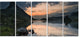 Stunning Sunrise over Lake Panorama, Landscape Canvas Print, 60"x28", 5 Panels