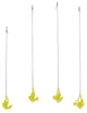 Climbing Man Wall Art, Set of 4, Yellow