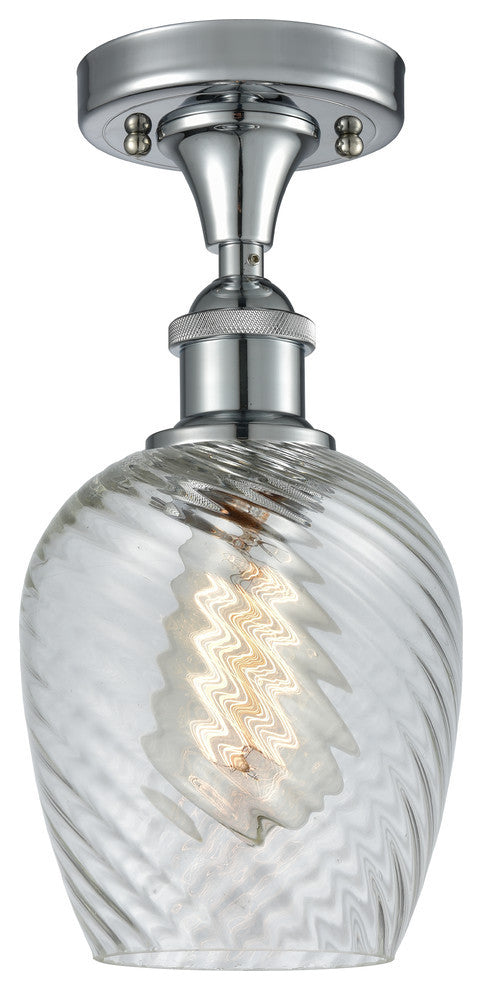 INNOVATIONS LIGHTING 516-1C-PC-G292-LED Salina 1 Light Semi-Flush Mount