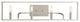Uptown 4-Light Bath, Satin Platinum